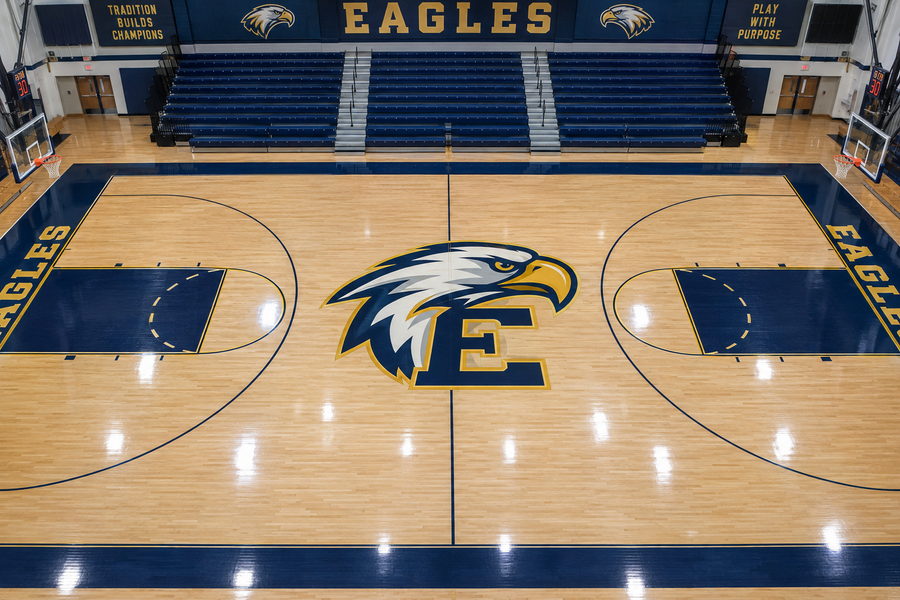 Center-court logo